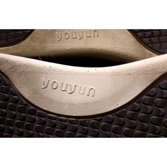 YouYun men's size 12 gray memory foam hook loop diabetic comfort casual shoe - Picture 7 of 7